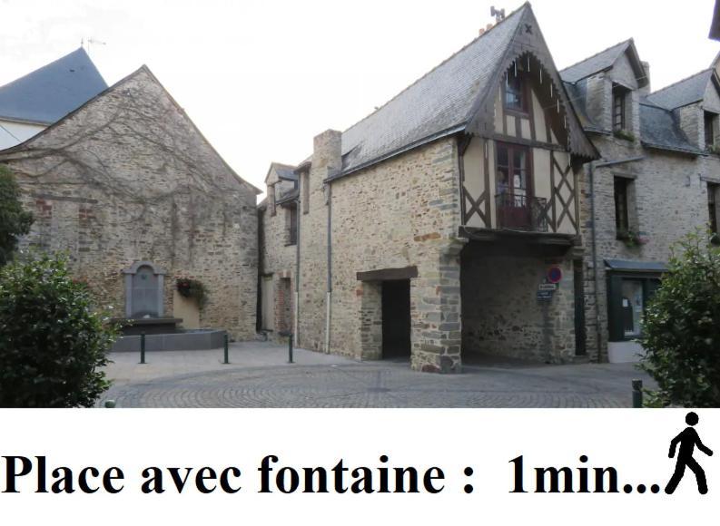 Voyage De Lumiere - Dormir Comme A La Maison - Chateaubriant Exterior photo
